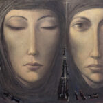 Girls' Faces, realistic