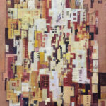 Abstract, oil painting